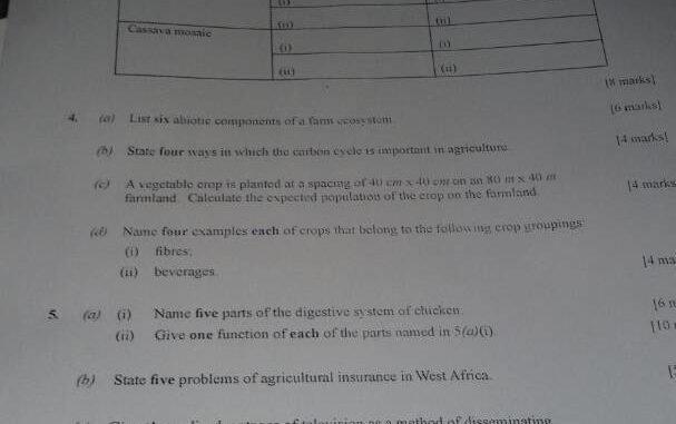 2017-2018-waec-gce-expo-agric-practical-questions-and-answers-now-available-here