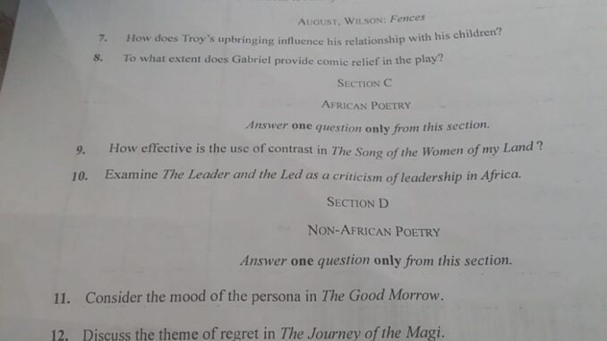 how-to-get-neco-gce-literature-drama-poetry-paper-ii-expo-2022